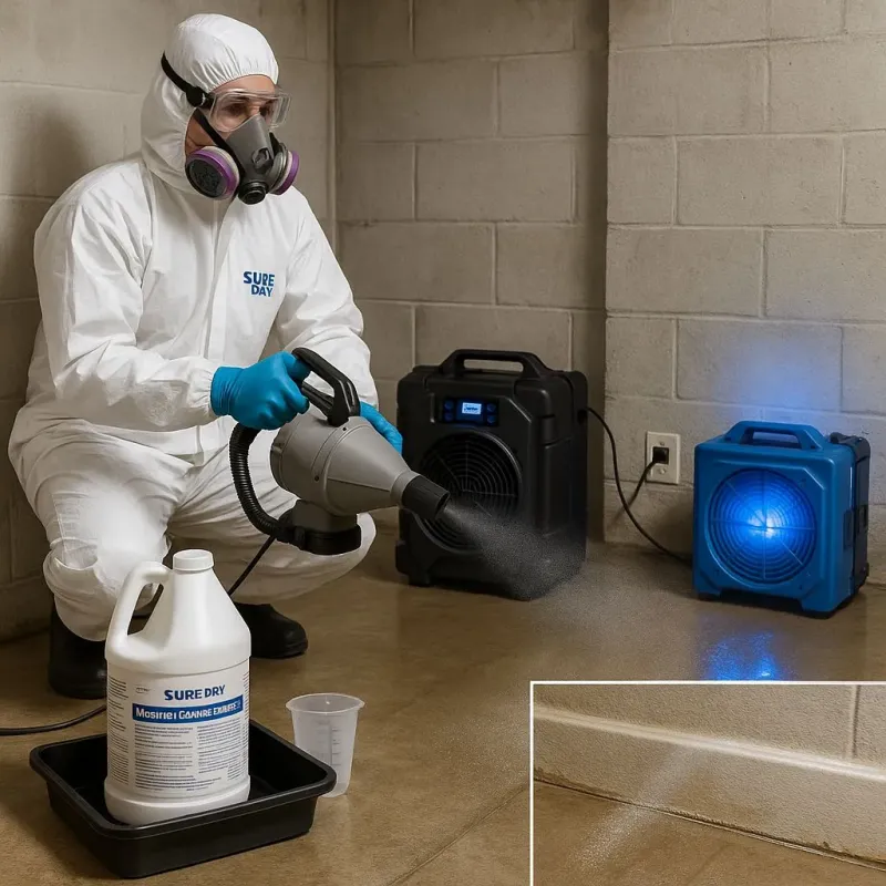 Sanitization and Odor Removal process in Lake Wylie, SC