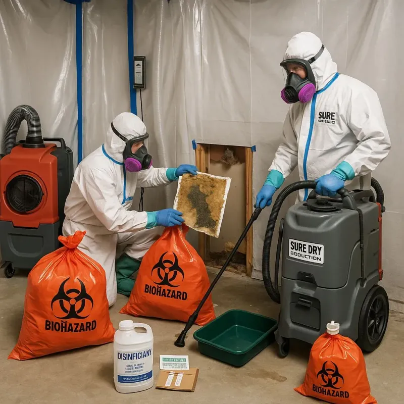 Contaminated Water Handling Protocols process in Lake Wylie, SC