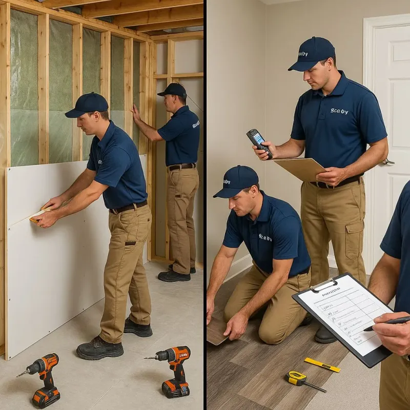 Repairs and Reconstruction process in Lake Wylie, SC